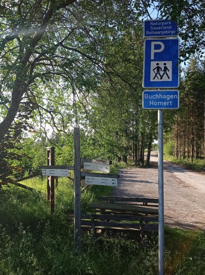 Kleine Auszeit Leilighet Eslohe Eksteriør bilde